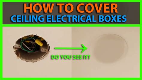 how to cover unused electrical box|how to cover unused cable outlet.